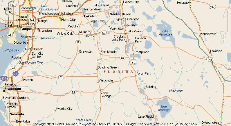 Map Of Avon Park