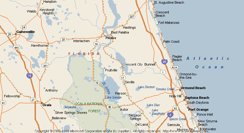 Map Of Crescent City