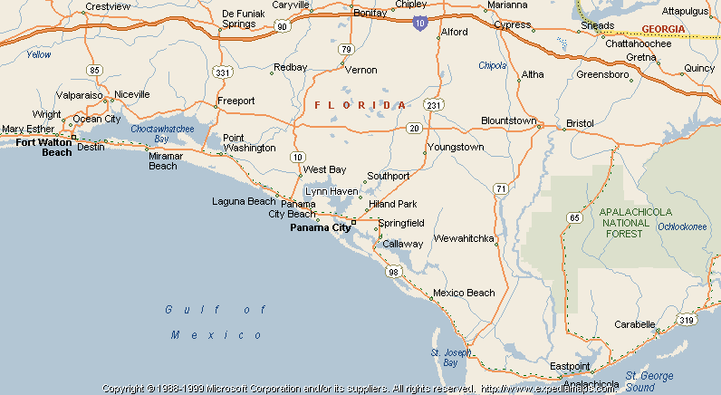 Map Of Lynn Haven