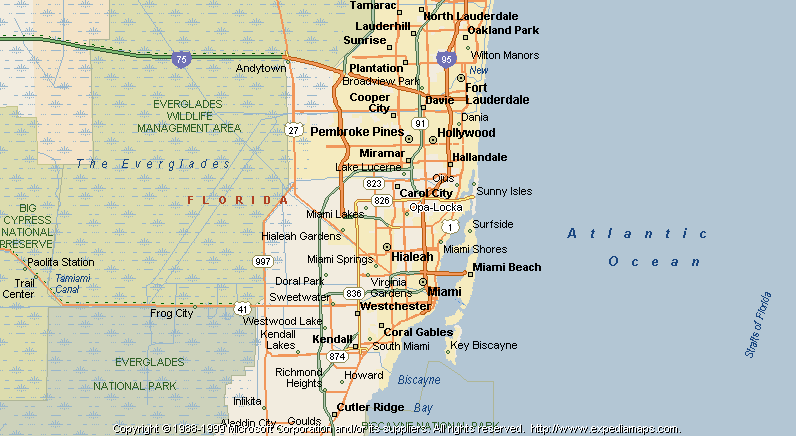 Map Of Opa Locka